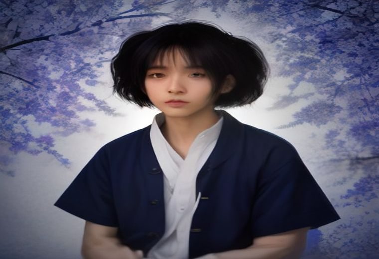免费电影平台的移动端界面在手机上展示，竖屏状态下分类清晰、搜索框突出、播放器控件布局合理，配色为暗蓝科技风
